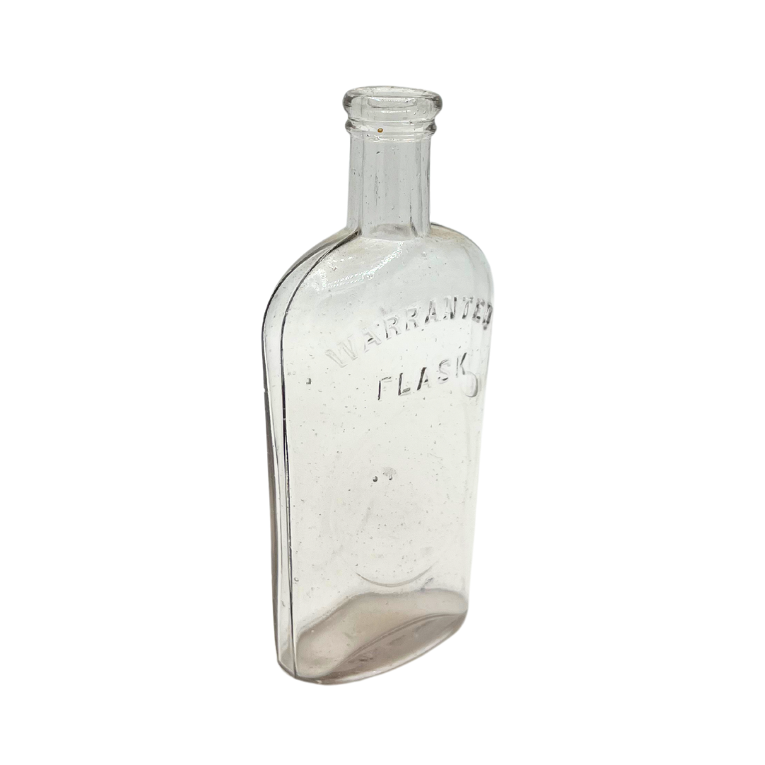 antique Warranted flask