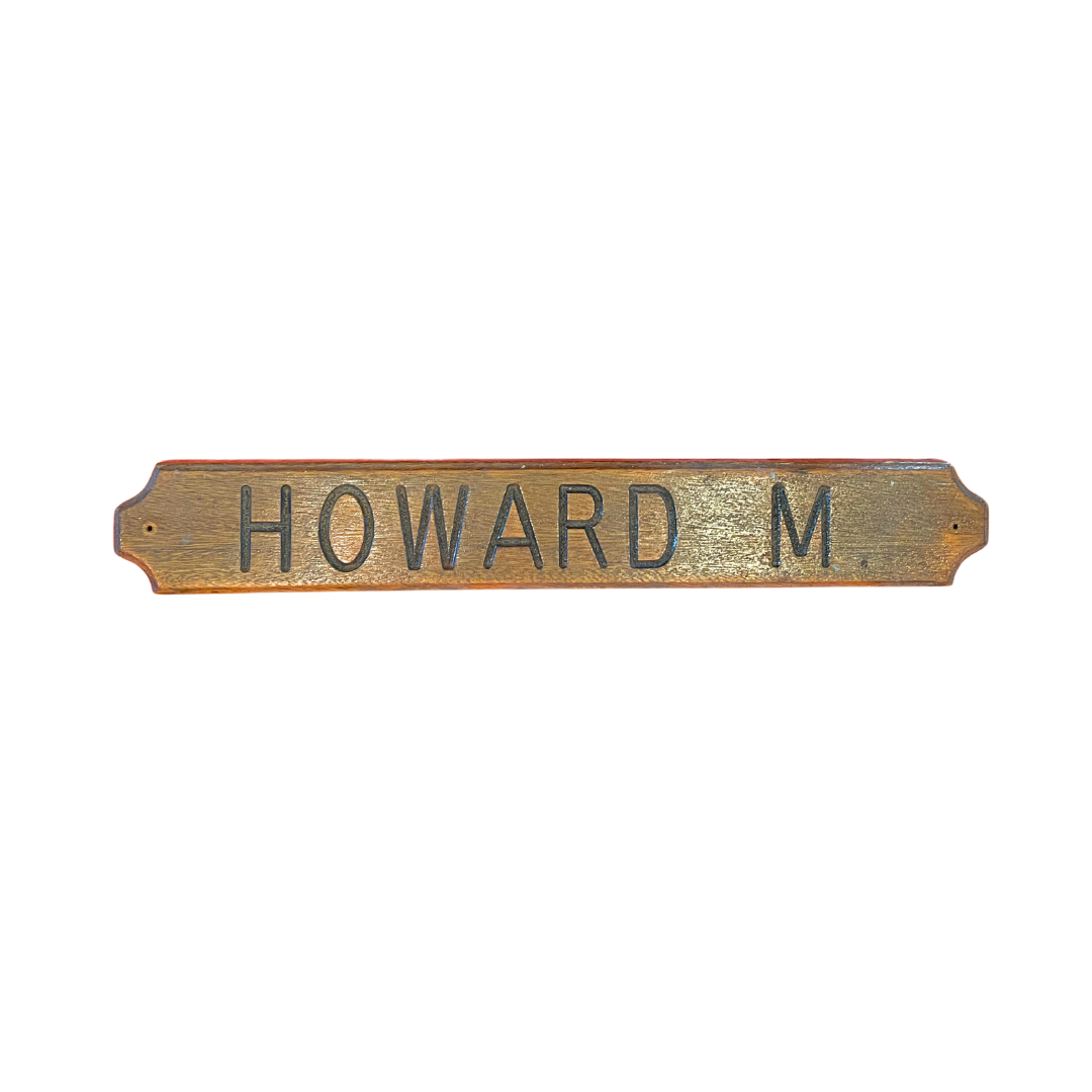 vintage Howard boat name