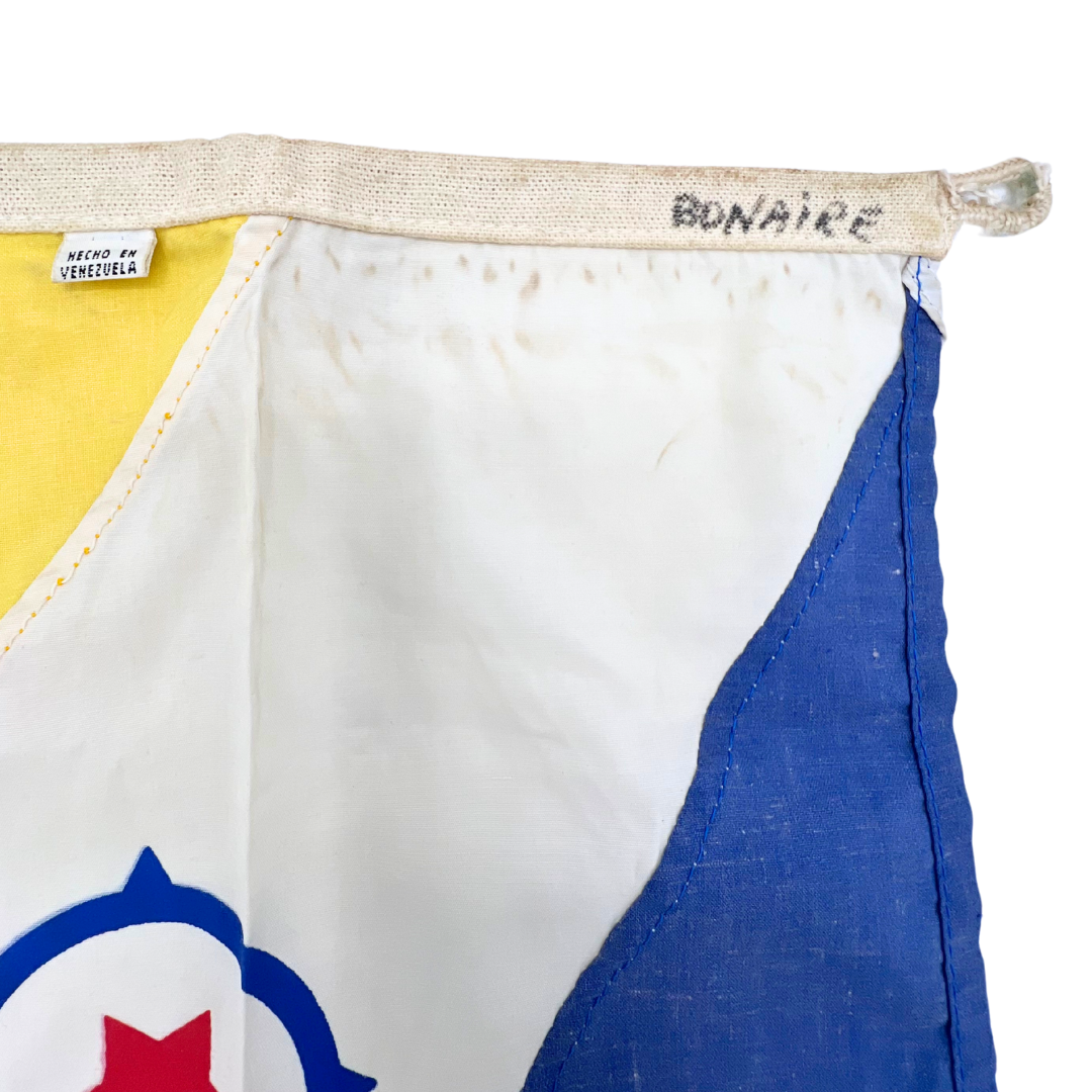 vintage Bonaire courtesy flag