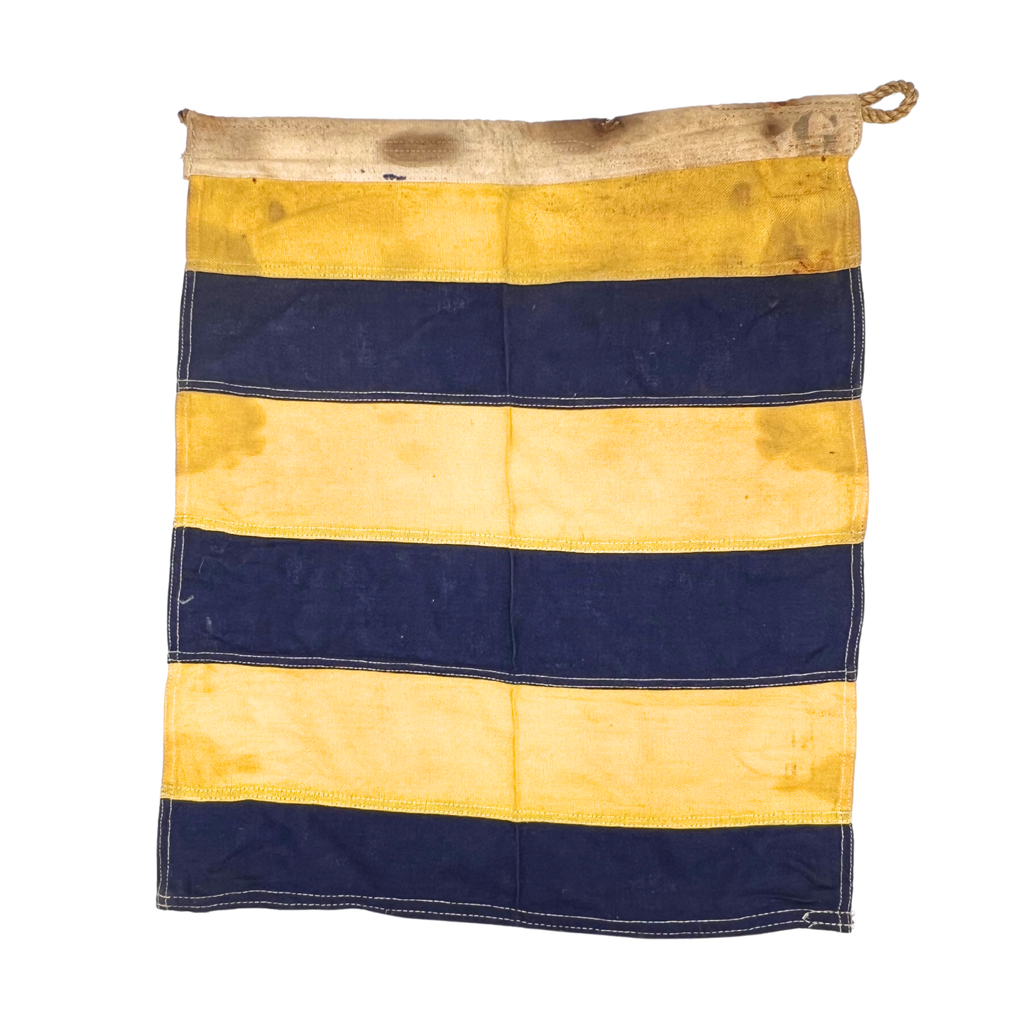 vintage cotton nautical signal flag - letter G