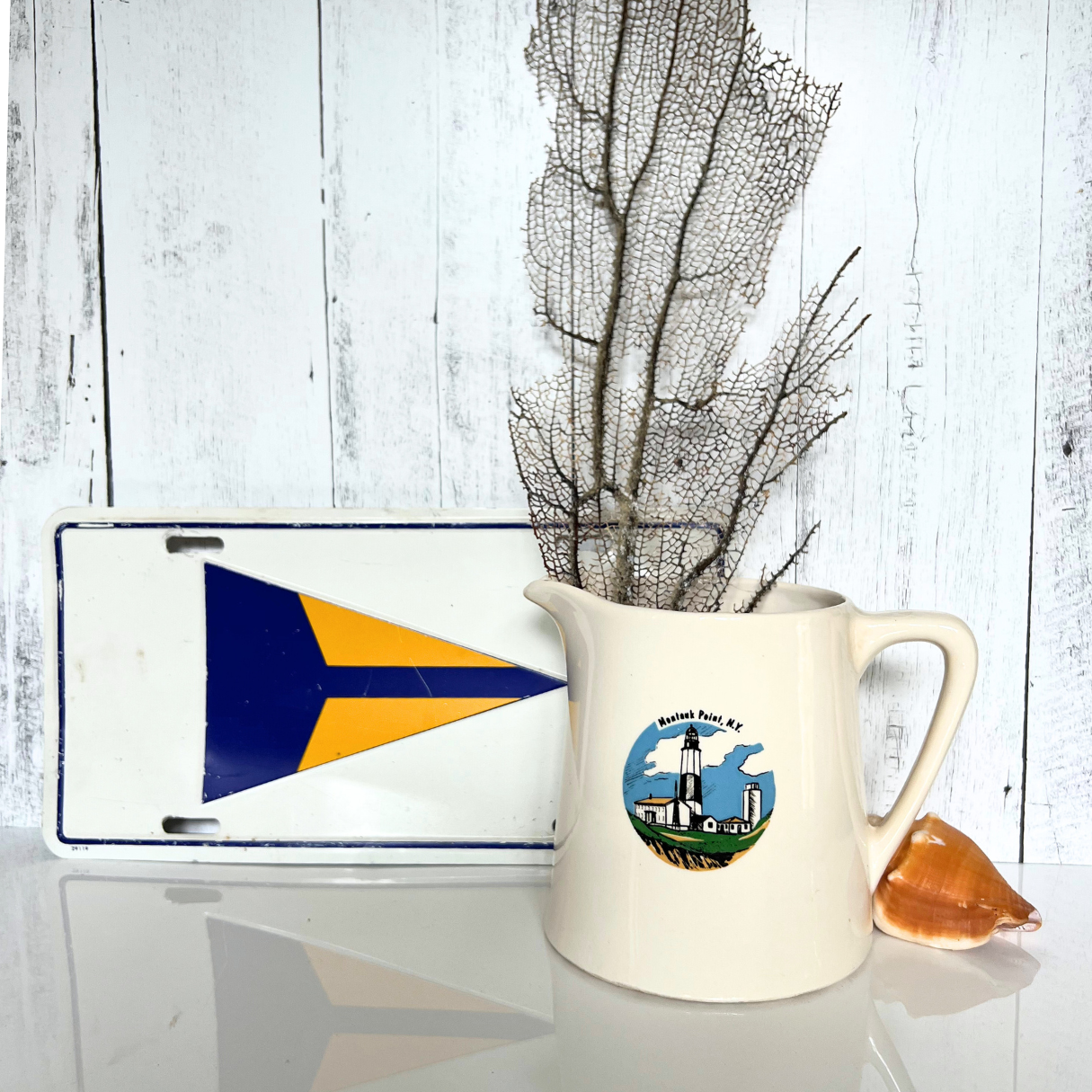 vintage Montauk pitcher