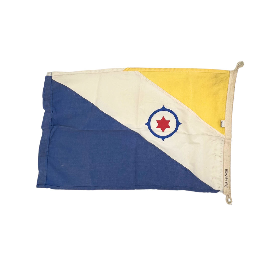 vintage Bonaire courtesy flag