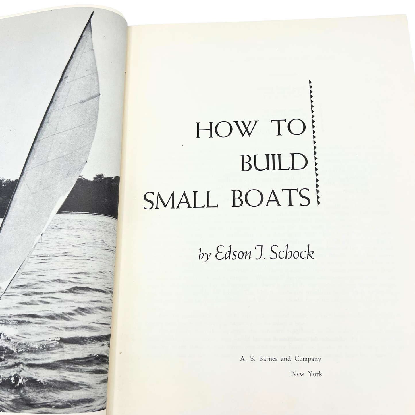 1952 book: How to Build Small Boats