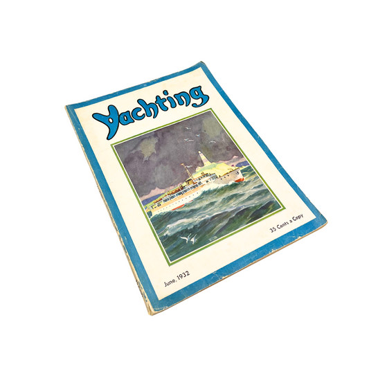 1932 Yachting magazine