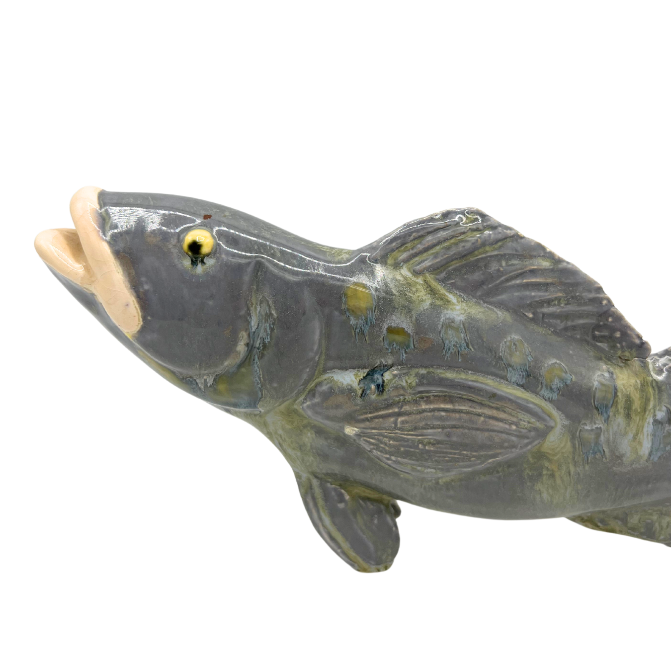 handmade ceramic fish