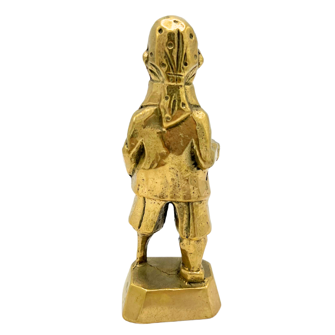 vintage brass pirate