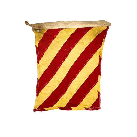 vintage cotton nautical flag - letter Y