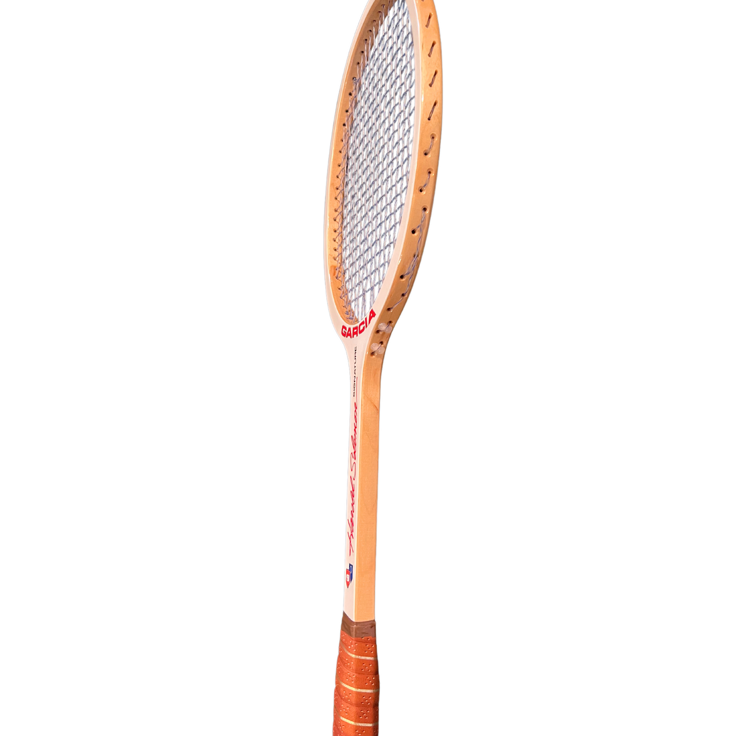 vintage Garcia "Harold Solomon" wooden tennis racquet