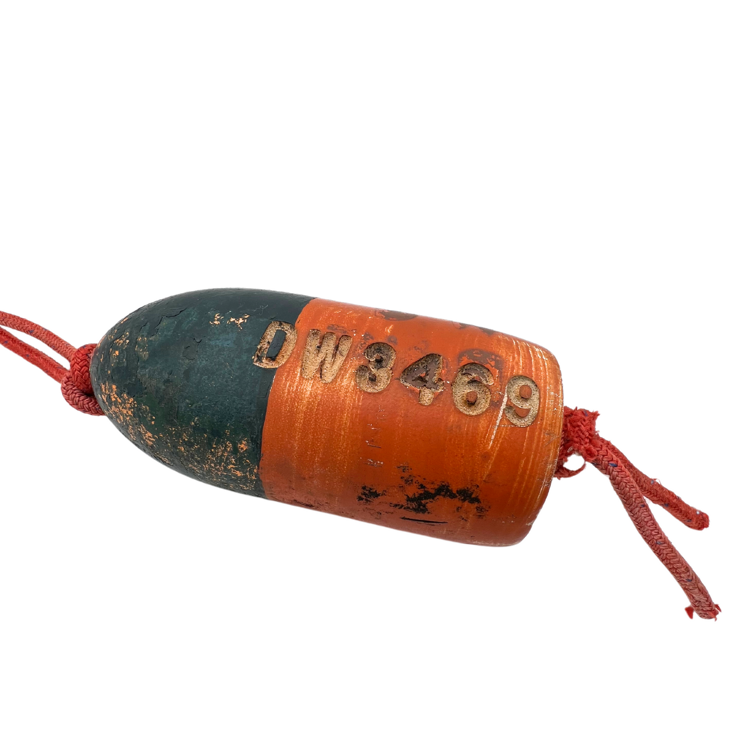 authentic salvaged lobster buoy