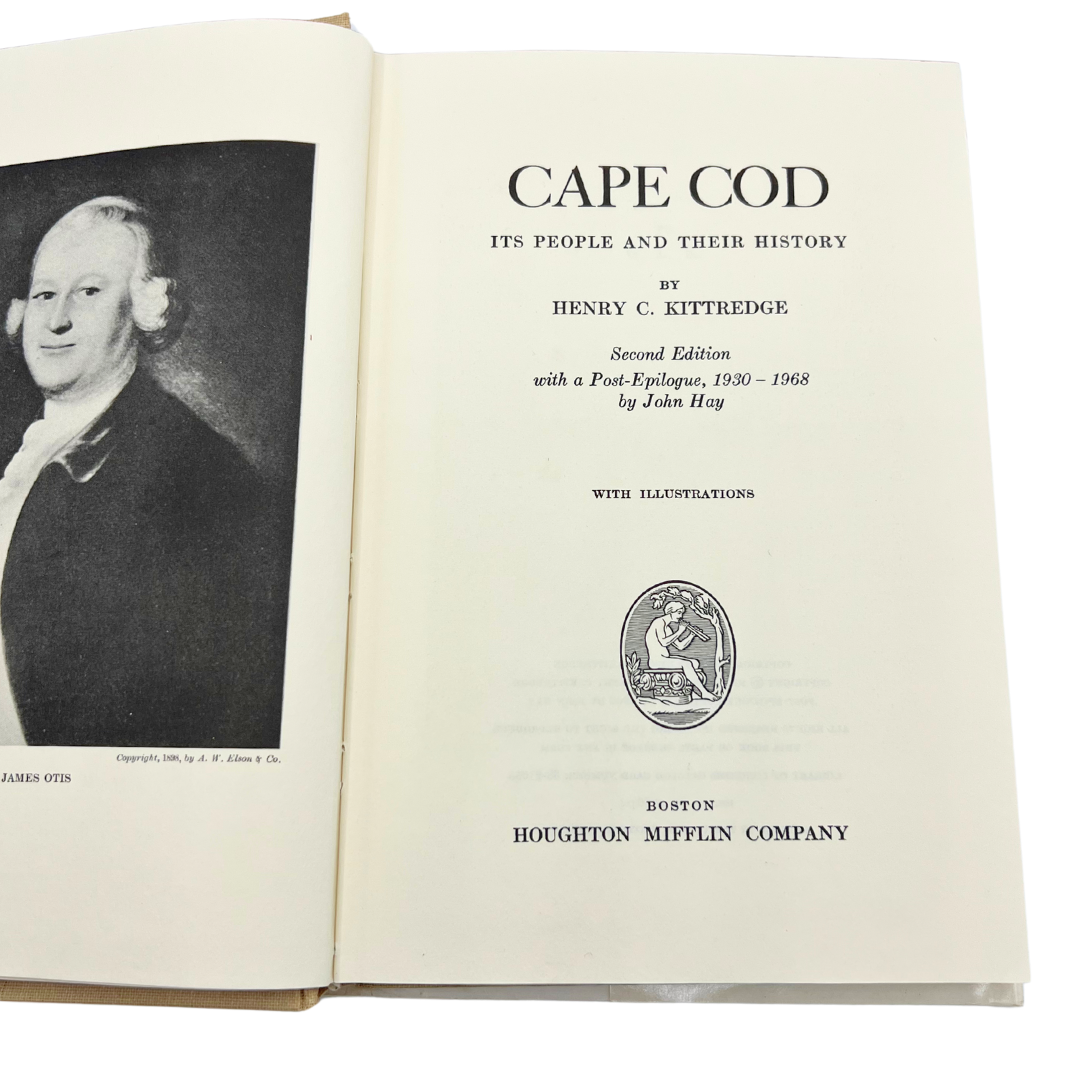 1968 book: Cape Cod - Its People and Their History