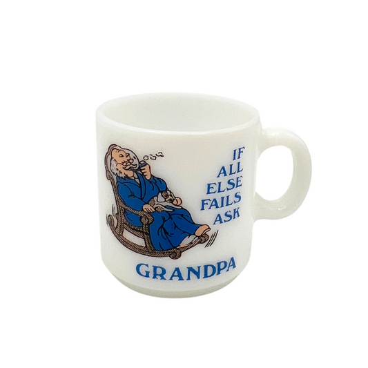 vintage grandpa mug