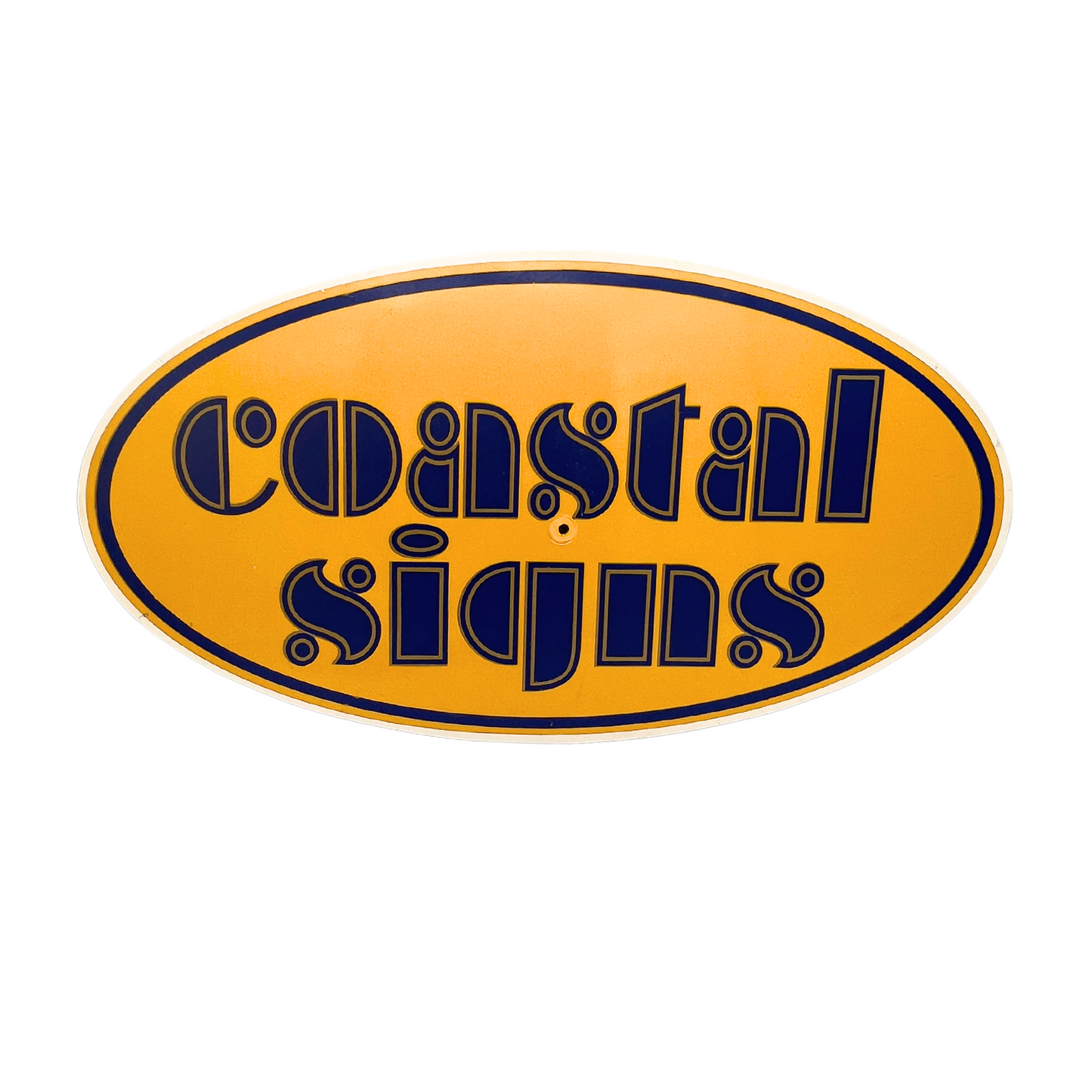Coastal Signs advertising sign
