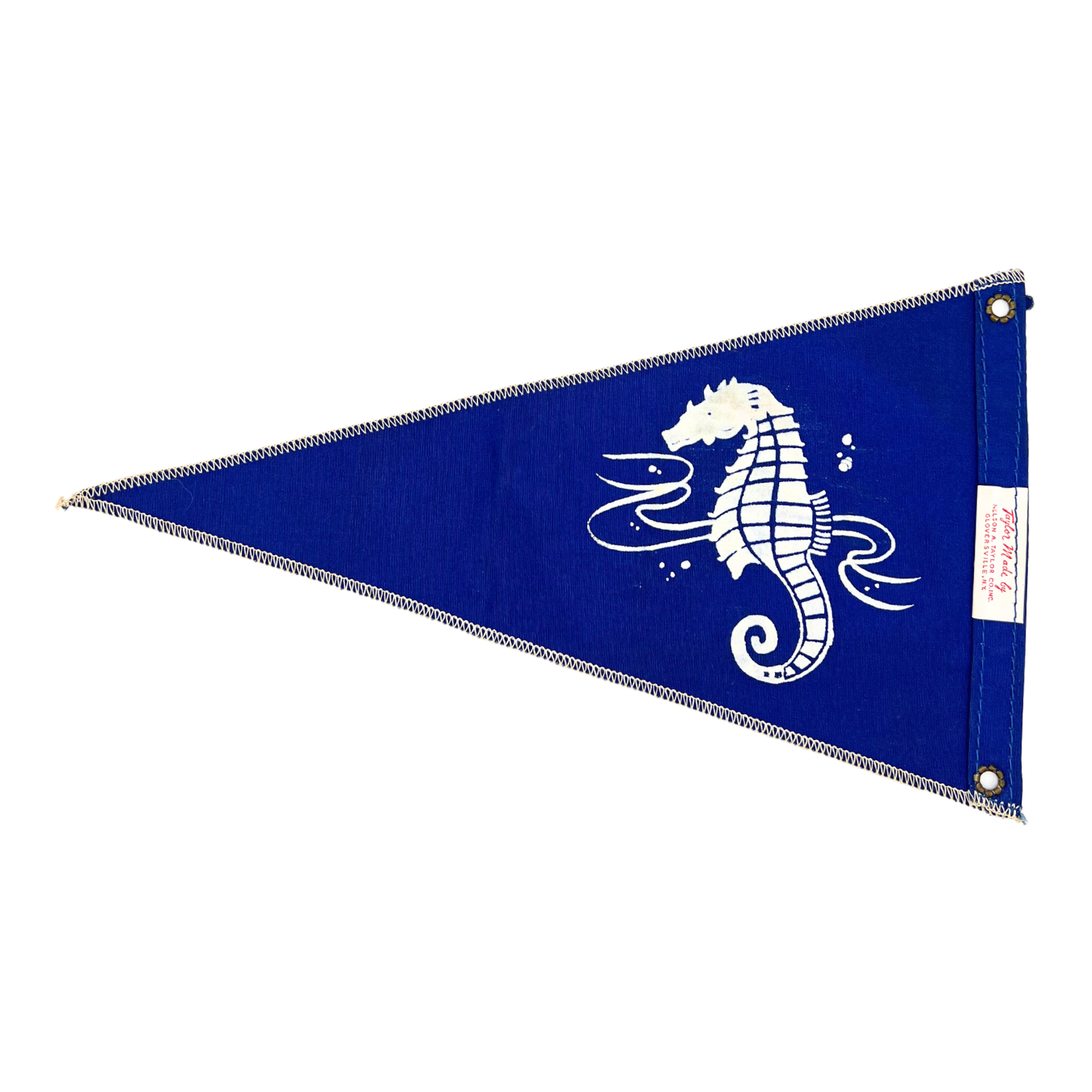 vintage seahorse burgee