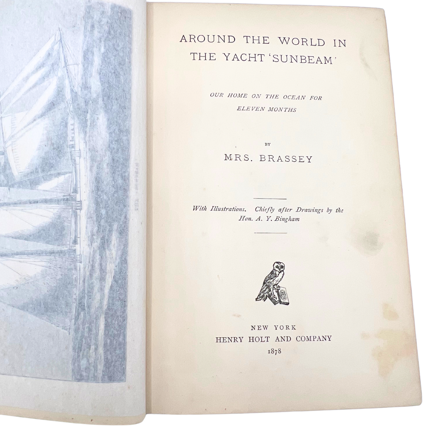 1878 book: Around the World in the Yacht Sunbeam