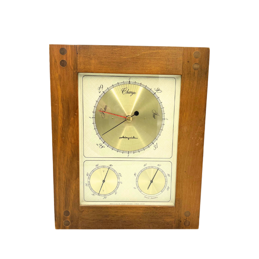 mid-century Airguide barometer