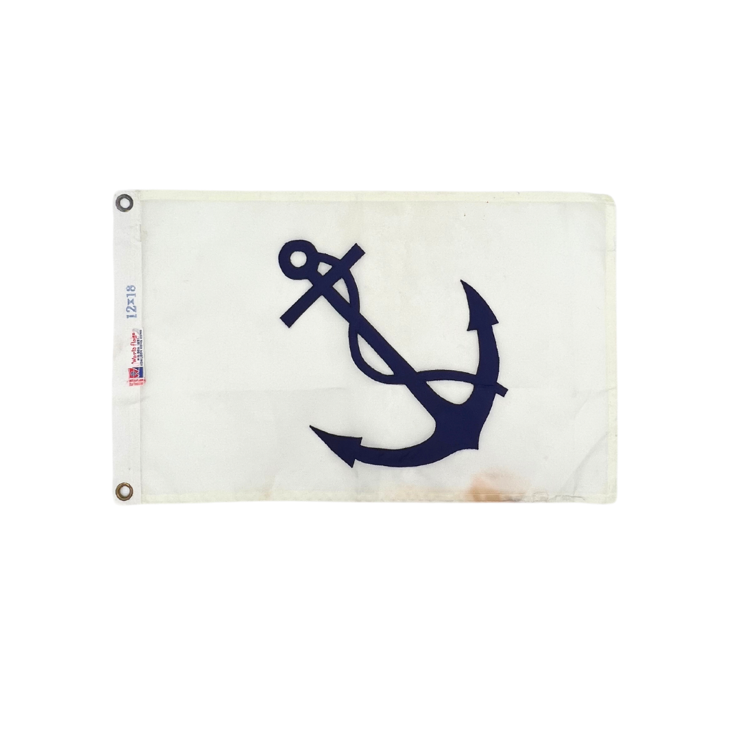 vintage fleet captain officer's flag