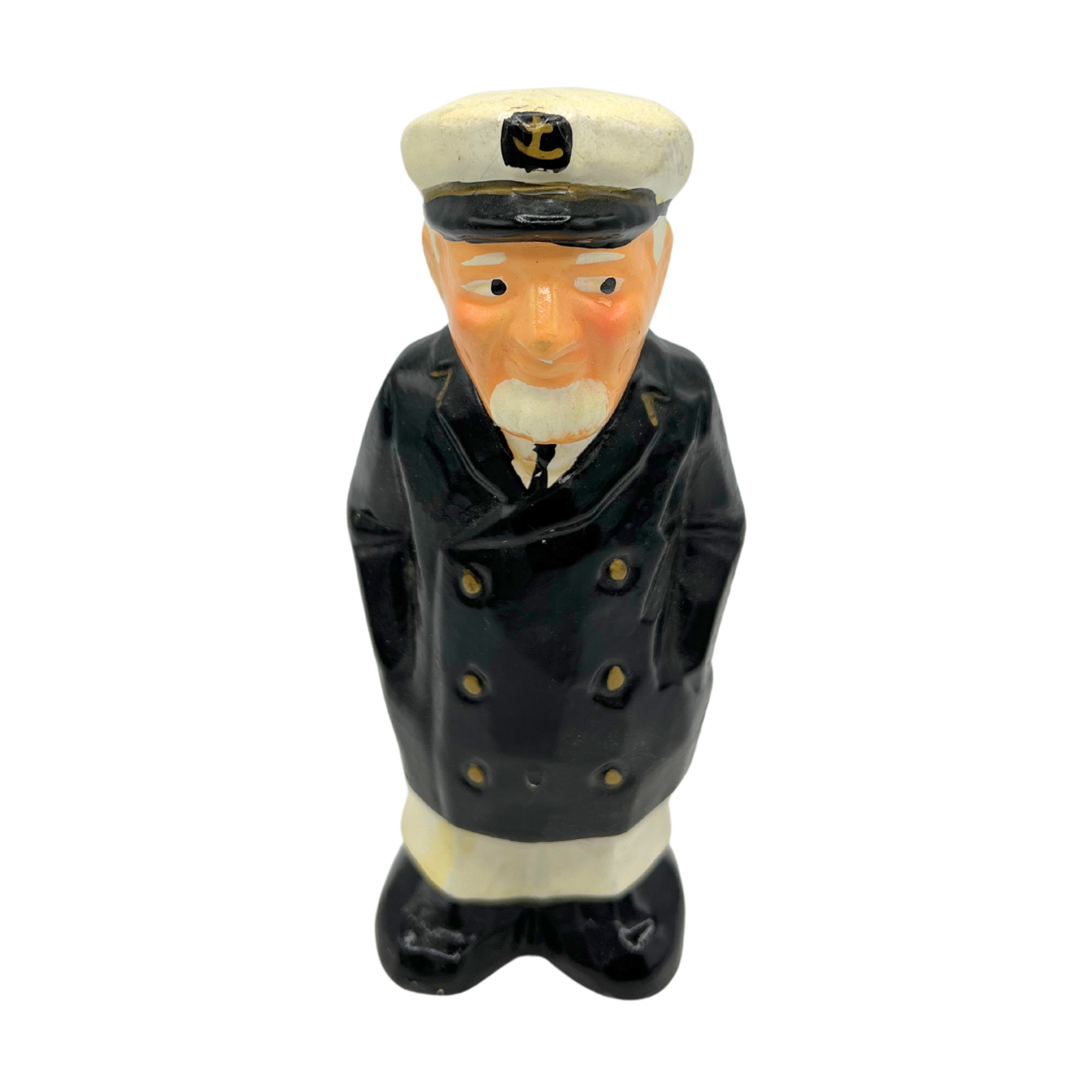 vintage ceramic captain bank