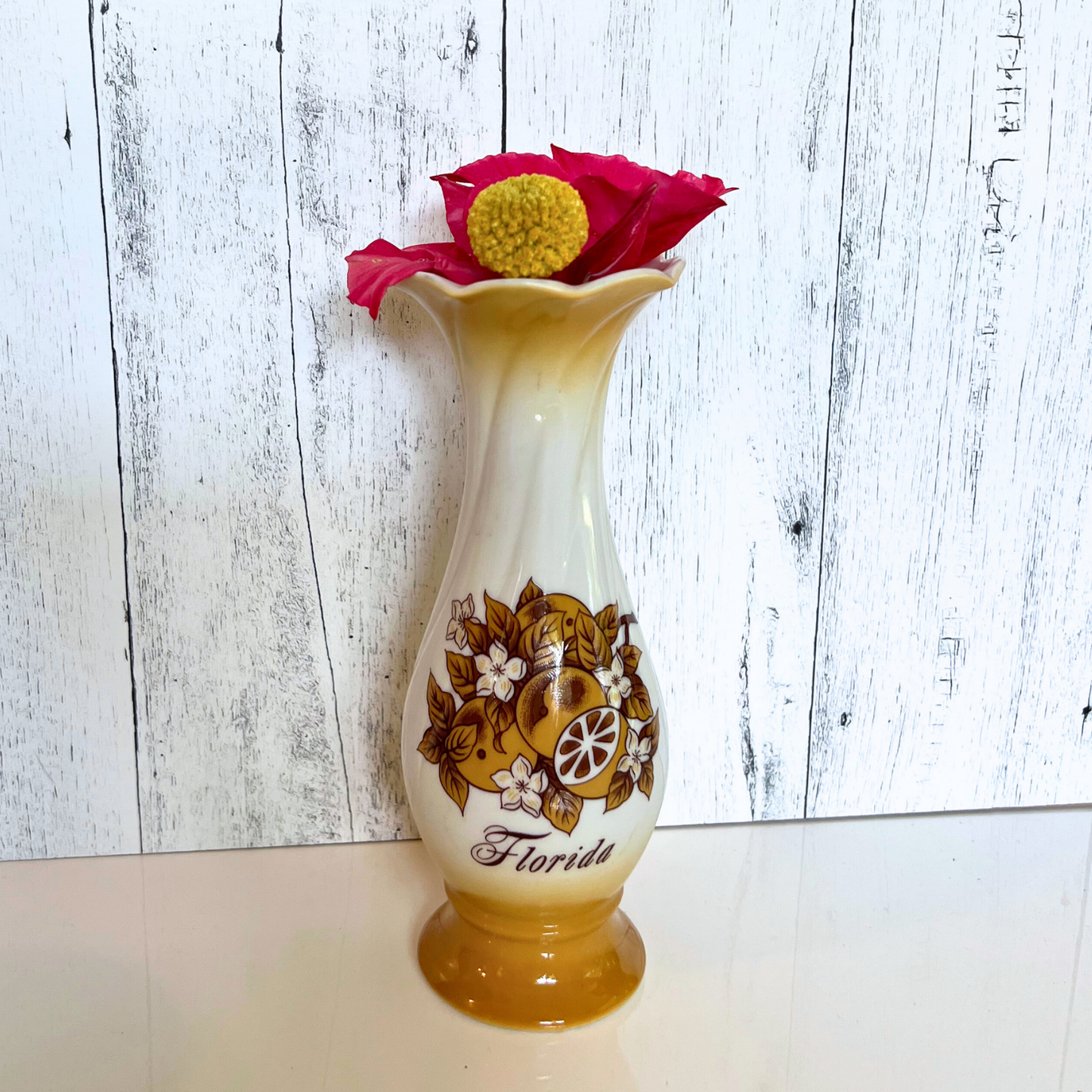 vintage Florida vase