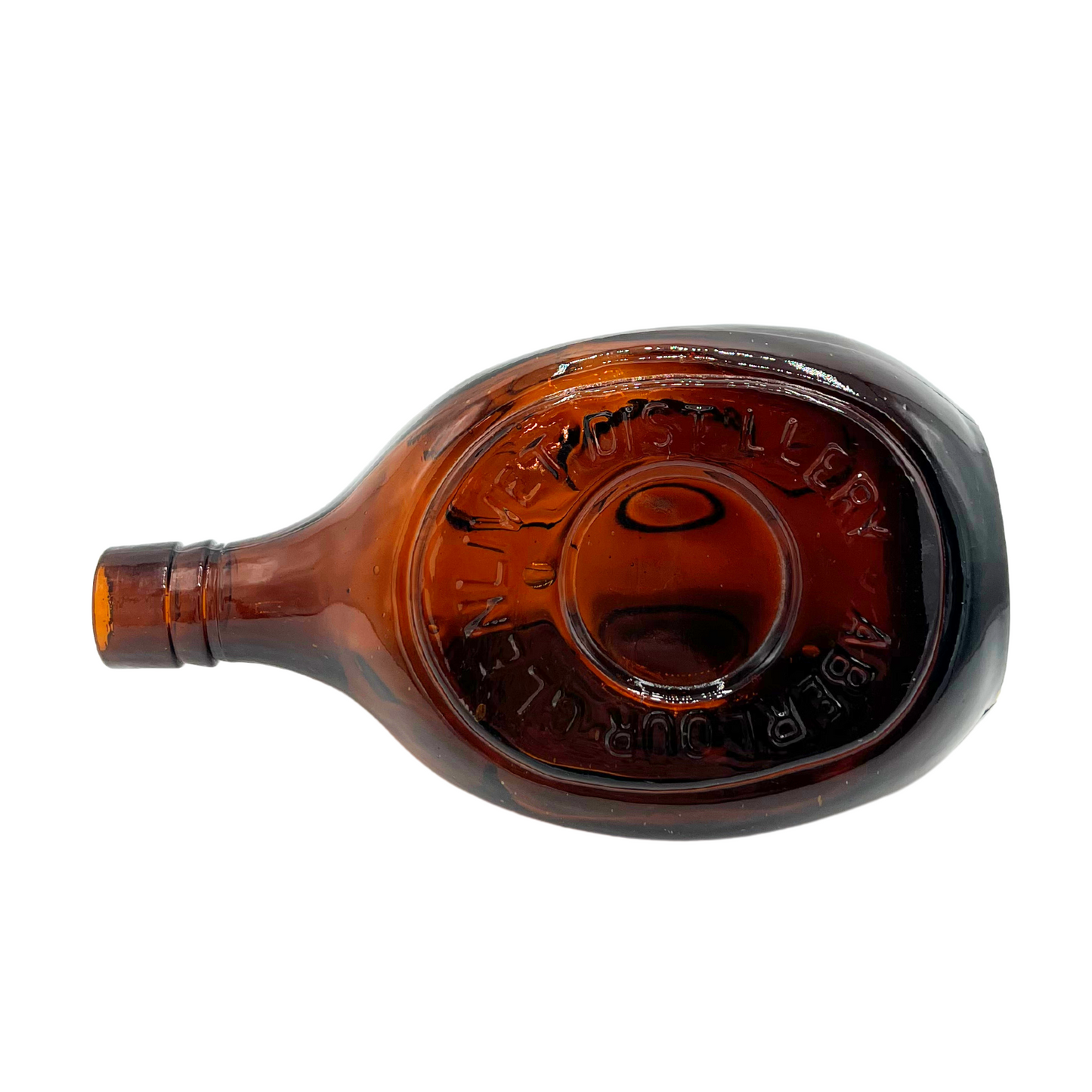 antique amber Aberlour Glenlivet bottle