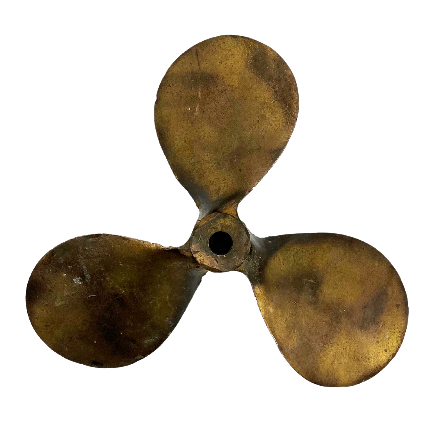salvaged bronze propeller
