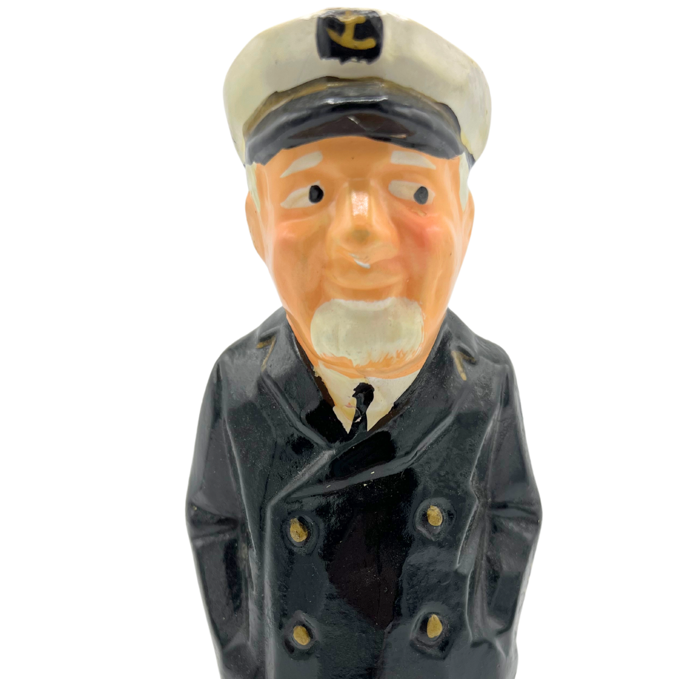 vintage ceramic captain bank