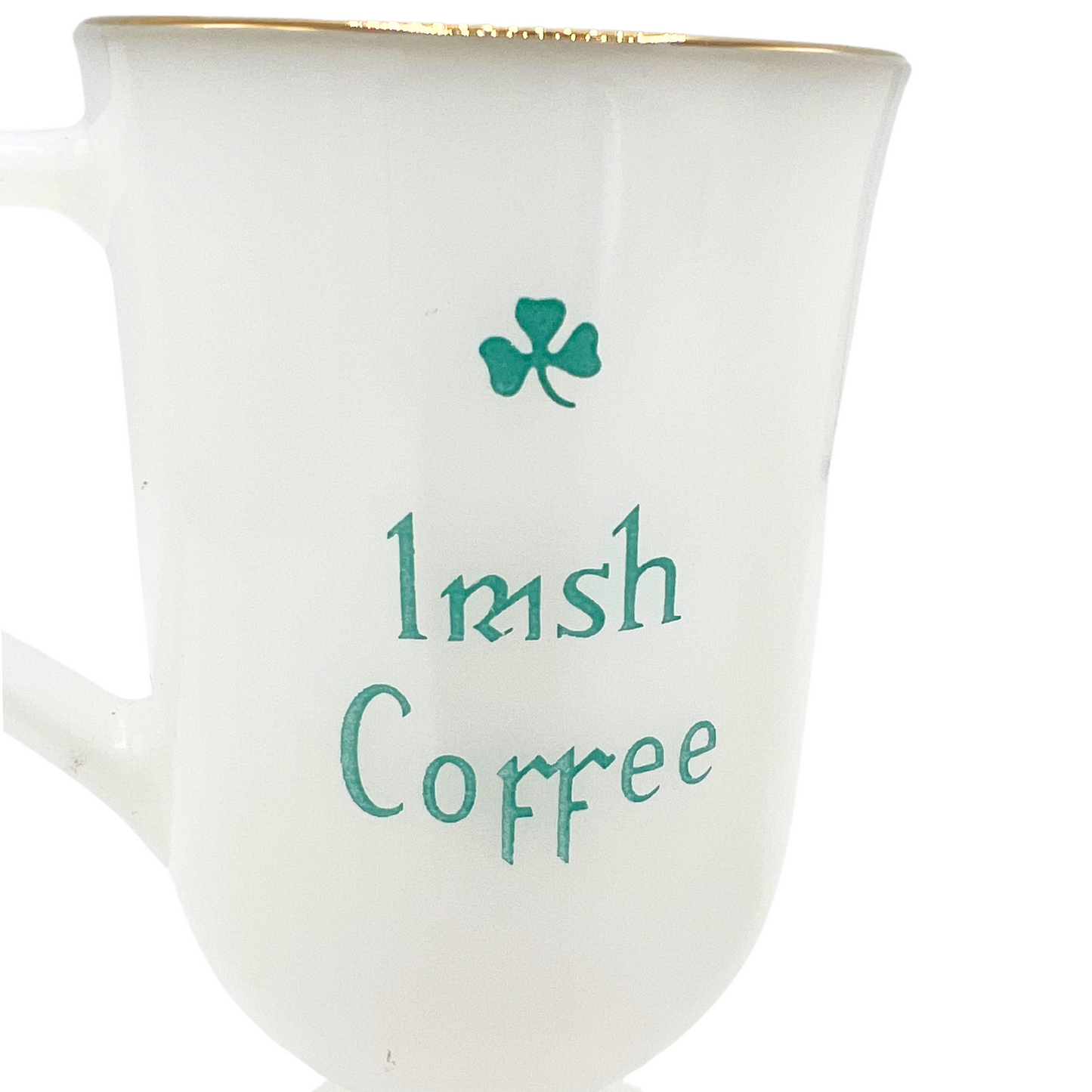 pair of vintage Irish coffee mugs