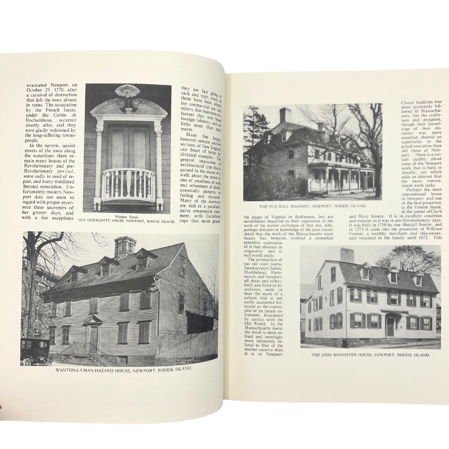 1977 book: Early Homes of Rhode Island