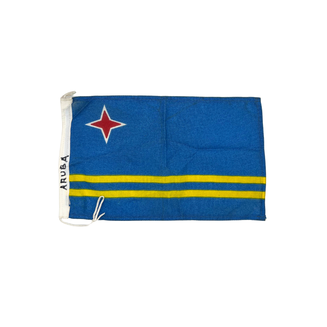 small cotton Aruba courtesy flag